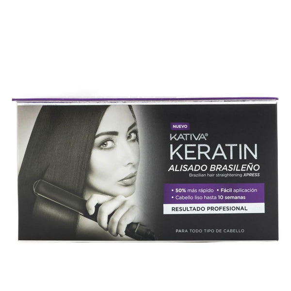 KATIVA KERATIN KIT ALISADO BRASILENO