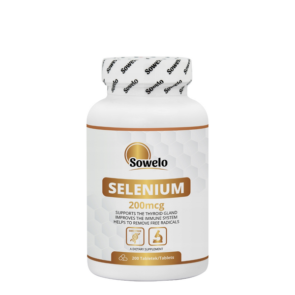 Sowelo Selenium 200 mcg, 200 tabs