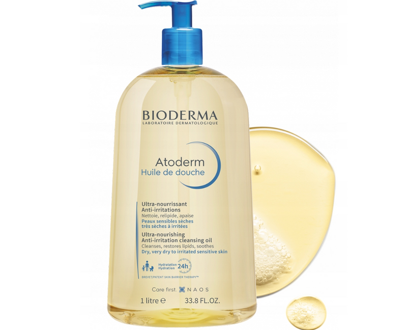 BIODERMA ATODERM Huile De Douche Moisturizing shower and bath oil 1000ml