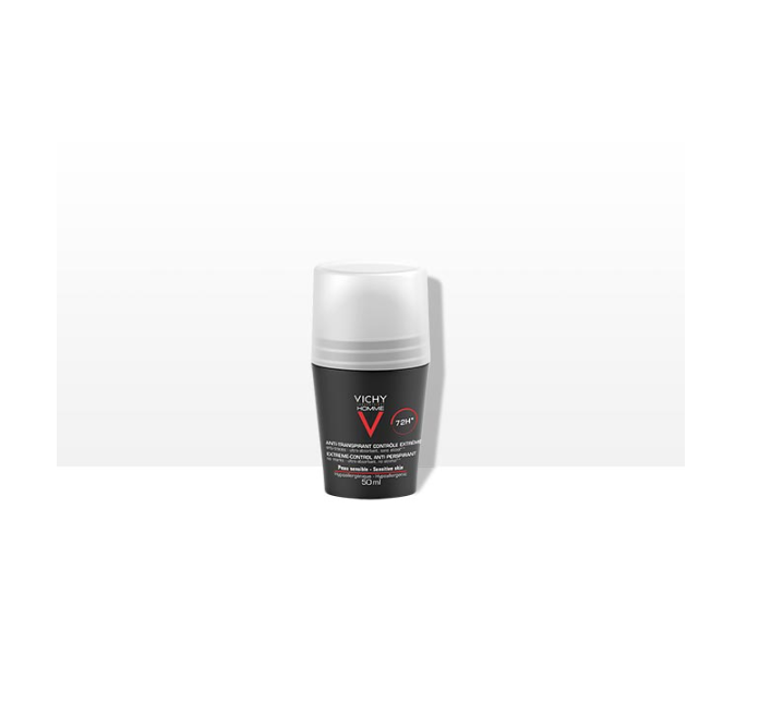 VICHY HOMME Antiperspirant ROLL-ON For Men 72H Protection