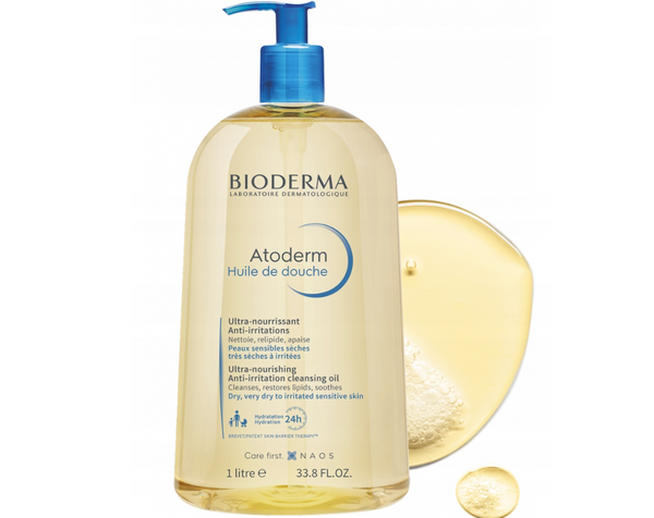 Bioderma Atoderm Huile BATH OIL, WASHING, SHOWER, MOISTURIZING 1L