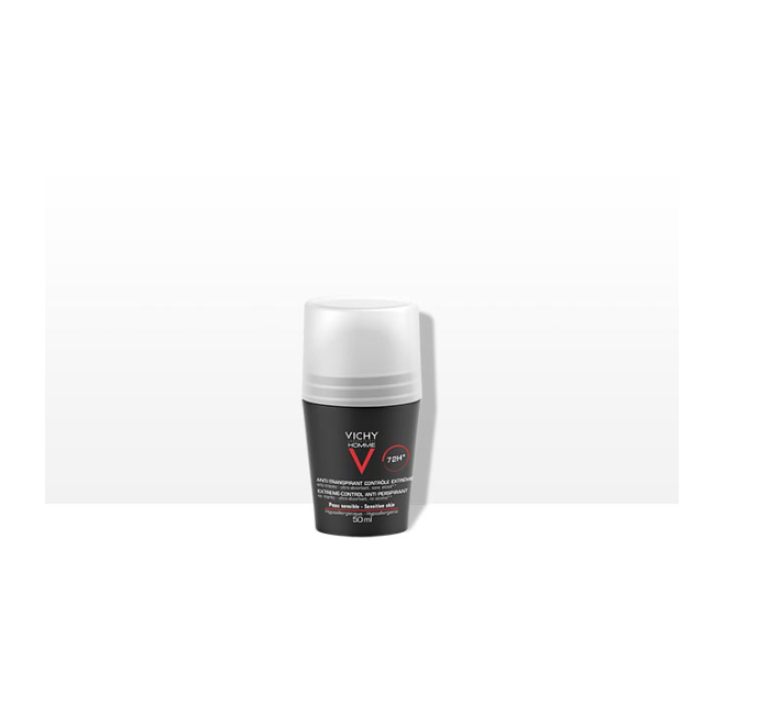 VICHY HOMME ANTIPERSPIRANT ROLL-ON FOR MEN 72 H PROTECTION