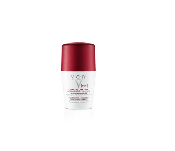 Vichy Antibacterial Roll-on Deodorant For Women For Sensitive Skin 96H