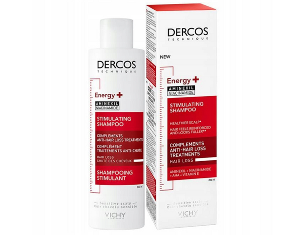 Vichy Dercos Energising Regenerating Shampoo Strengthening the Hair Fiber 400