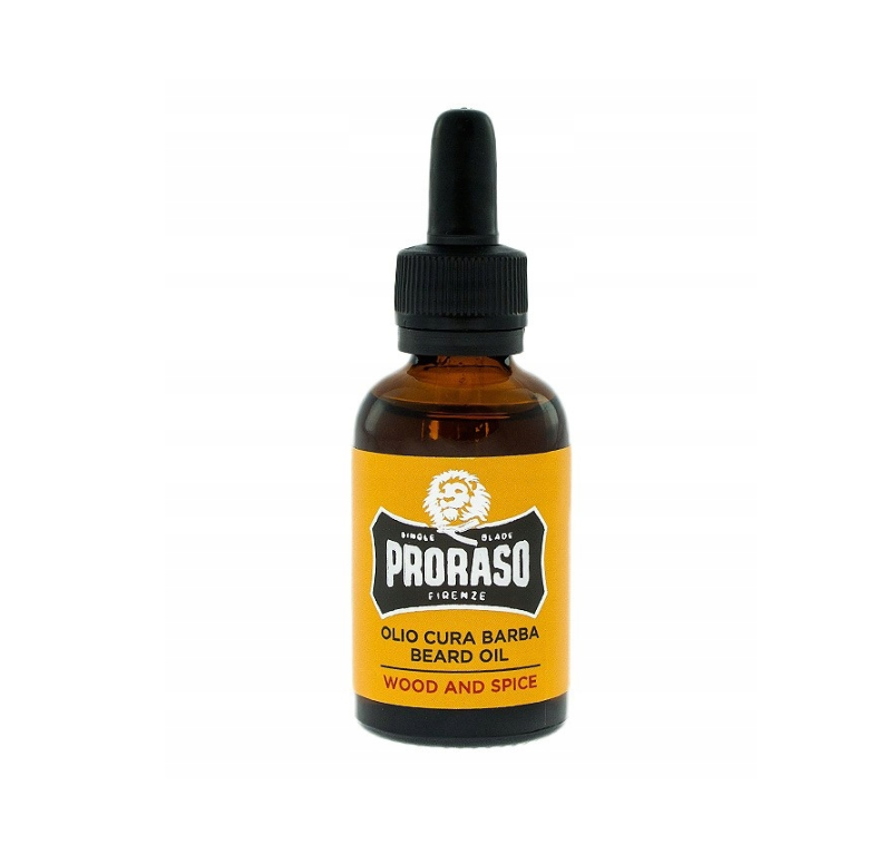 PRORASO SINGLE Wood And Spice Beard Oil For Men