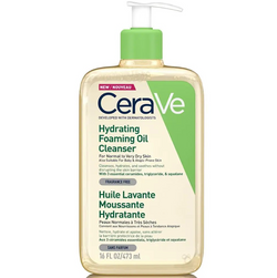 CERAVE Hydrating Oil Moisturizing Foaming Oil for Dry Skin 473ml