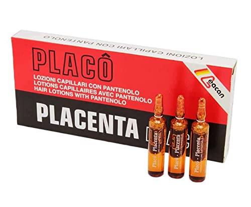 Placenta Placo Hair Lotions with Panthenol, 12x 10ml