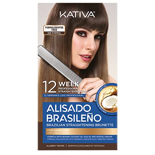 KATIVA Brazilian Straightening Brunette Kit