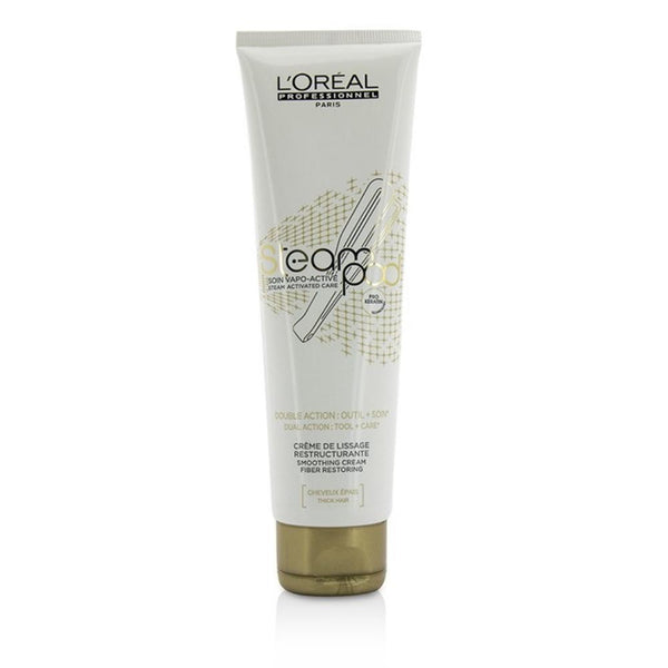 L'Oreal steampod smoothing cream for thick hair 150ml | Mamas